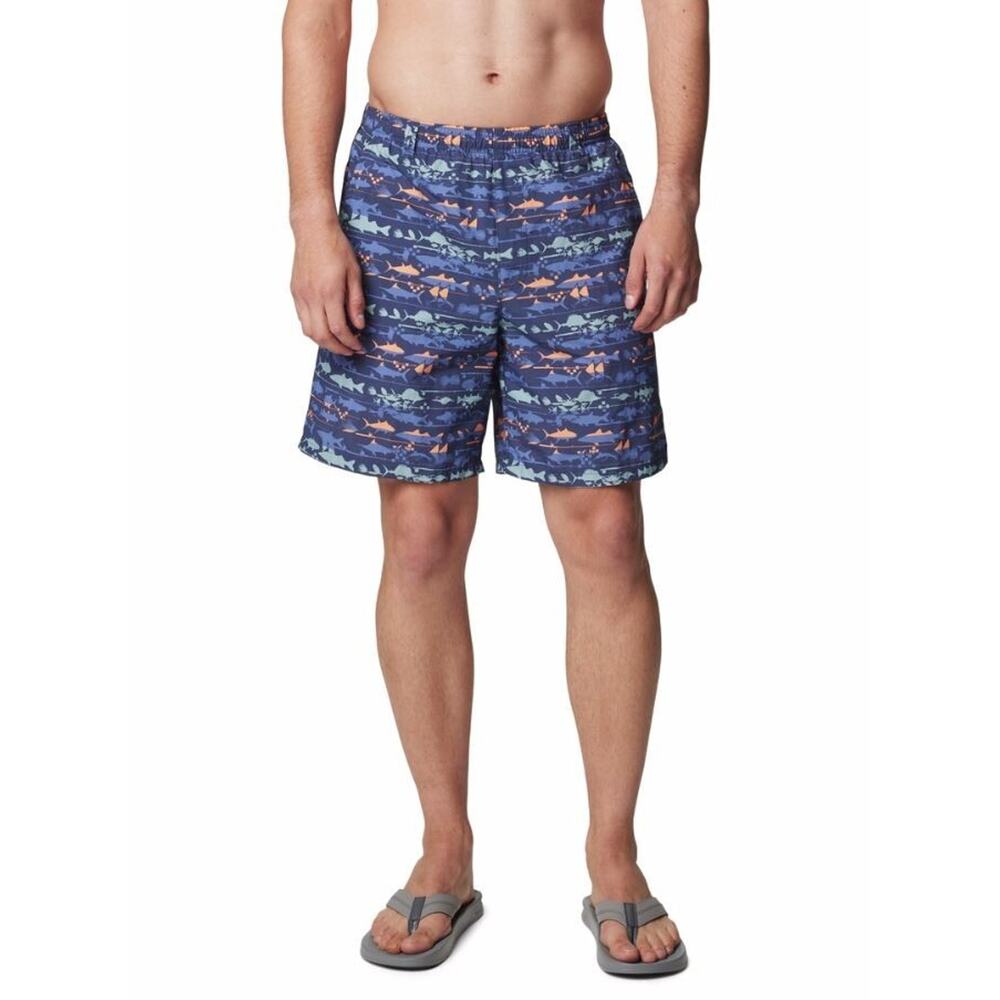 Columbia PFG Super Backcast II Water Shorts Nocturnal Gamefish Stripe 2XL‎ $40